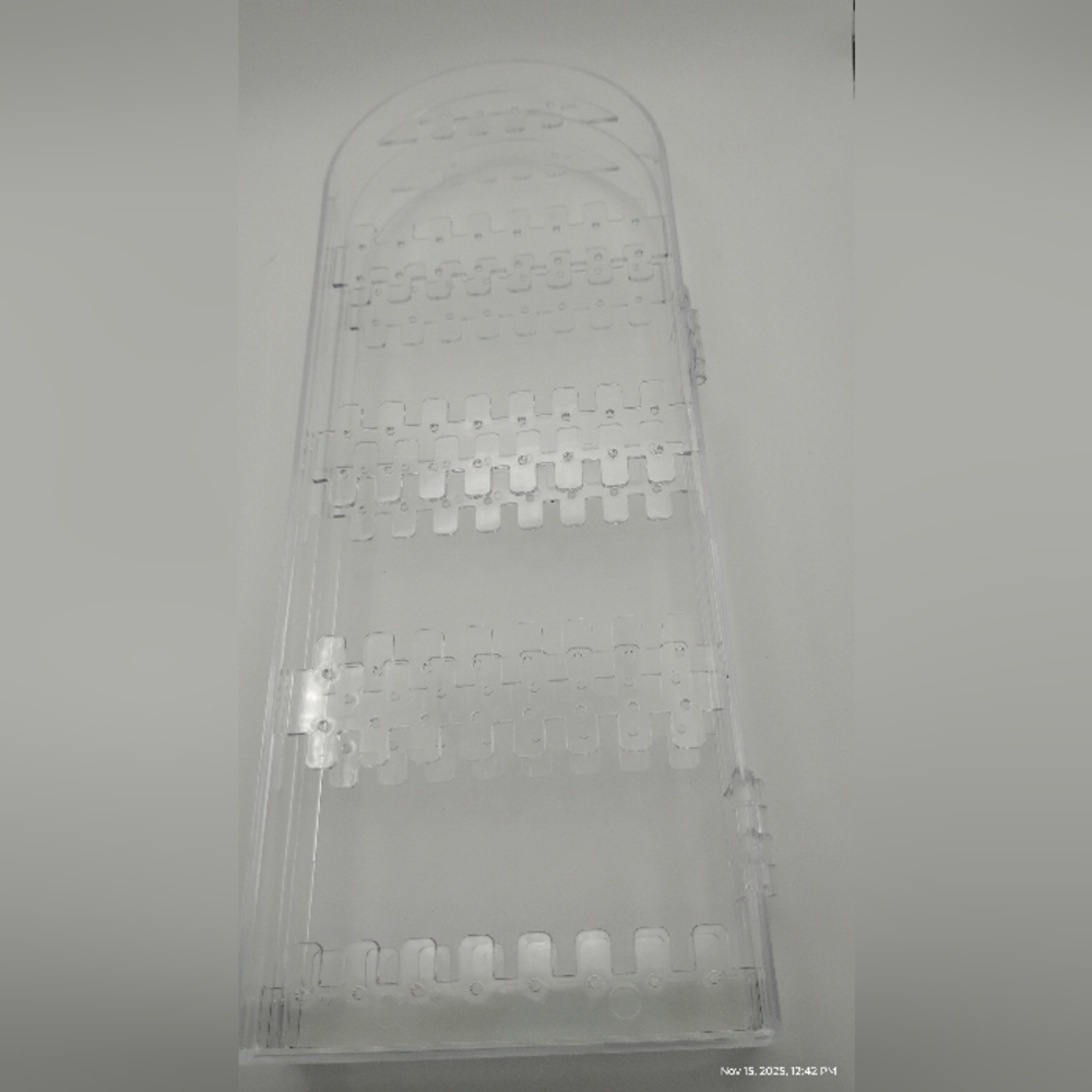 Transparent Acrylic Jewelry Display Stand& Wooden Jewelry Holder🎁 - Picture 2 of 5